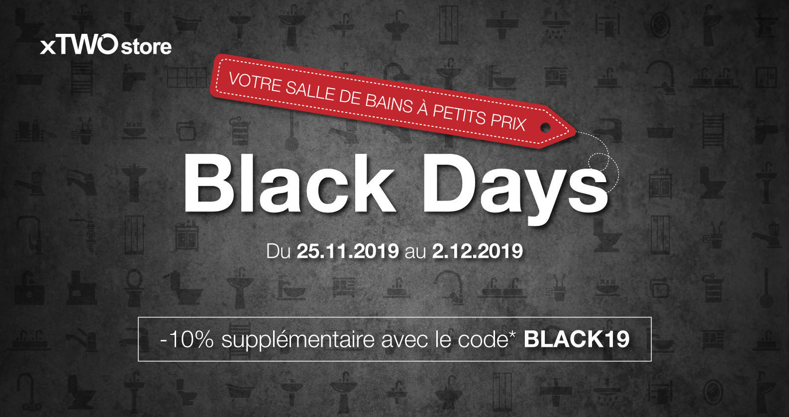 Black Days chez xTWOstore Black Days chez xTWOstore