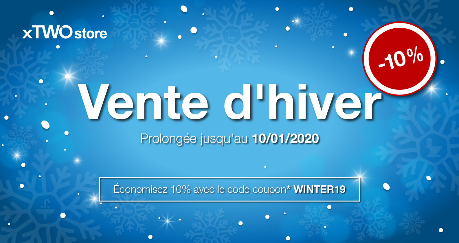 Winter Sale chez xTWOstore Winter Sale chez xTWOstore