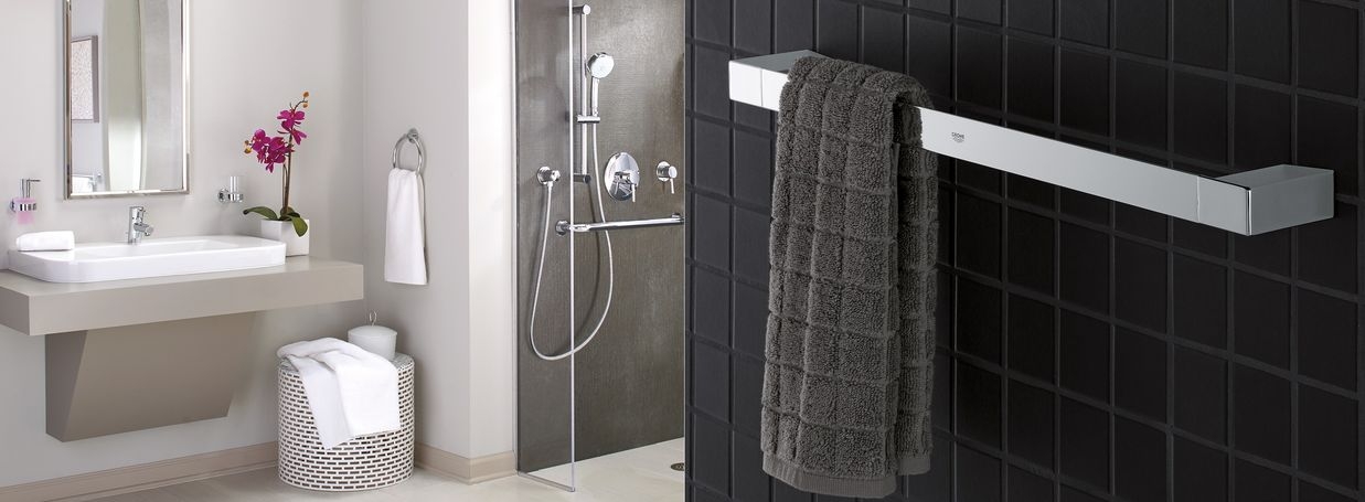 Haltegriffe von GROHE bei xTWO Haltegriffe von GROHE