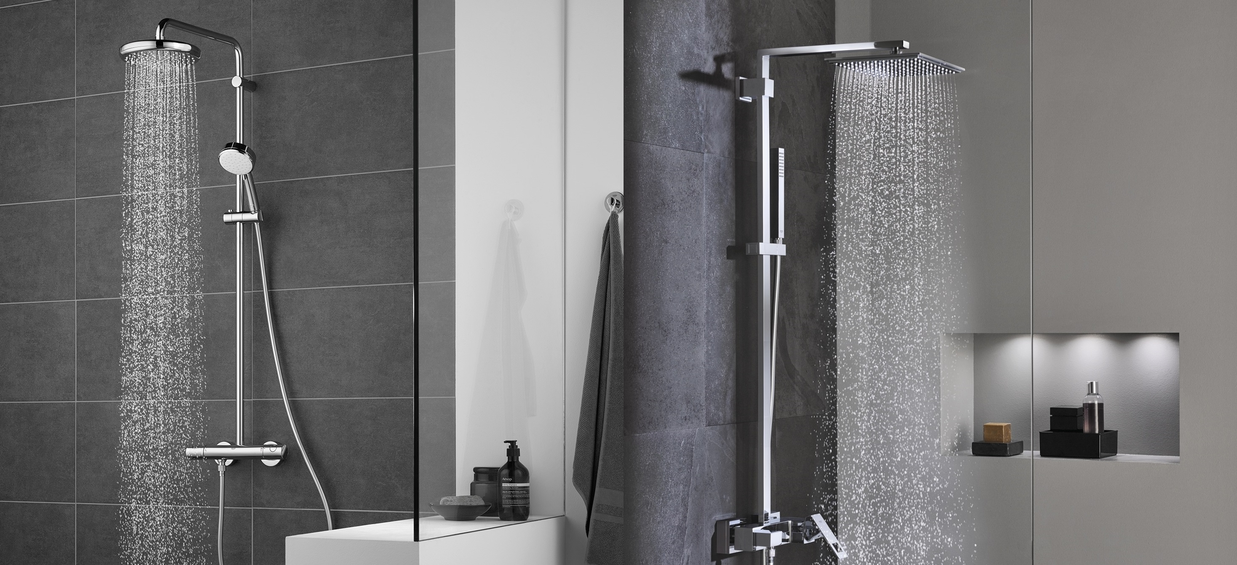 Brausestangen-Sets von GROHE bei xTWO Brausestangen-Sets von GROHE