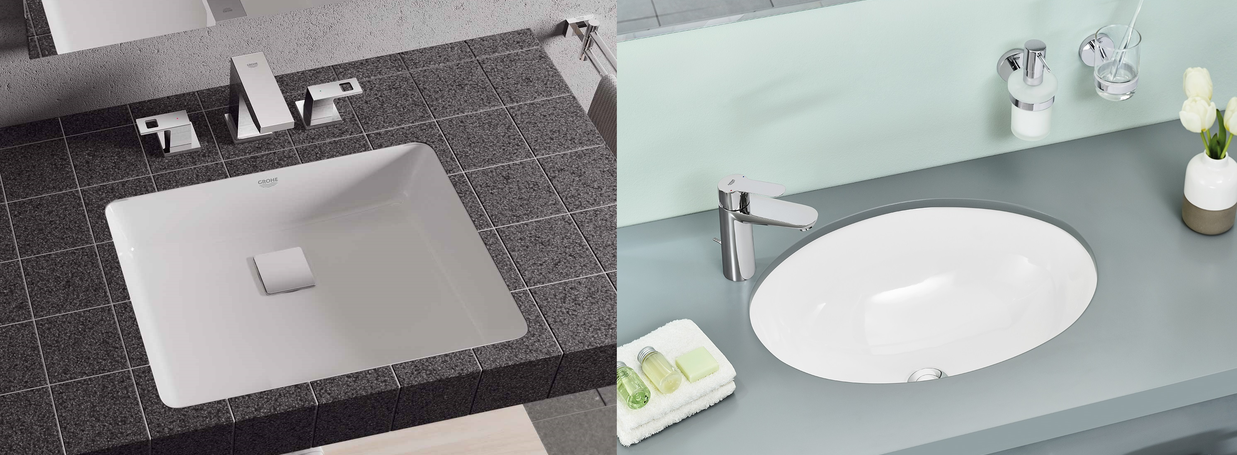 GROHE Unterbauwaschtische bei xTWO GROHE Unterbauwaschtische