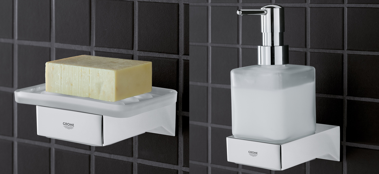 Seifenablagen und Seifenspender von GROHE bei xTWO Seifenablagen und Seifenspender von GROHE