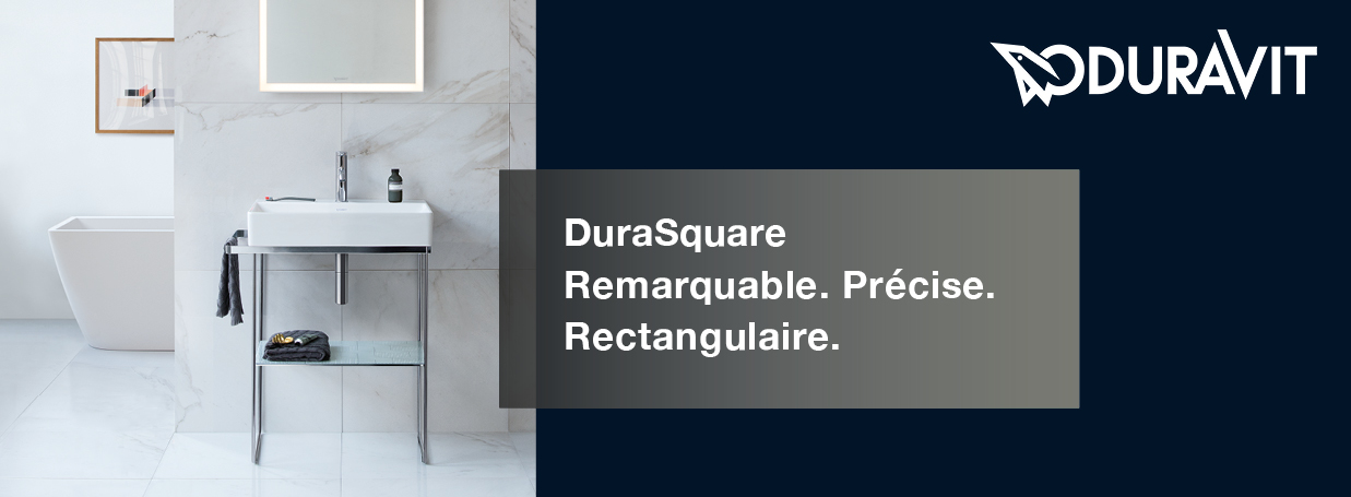 DURAVIT DuraSquare chez xTWOstore DURAVIT DuraSquare chez xTWOstore