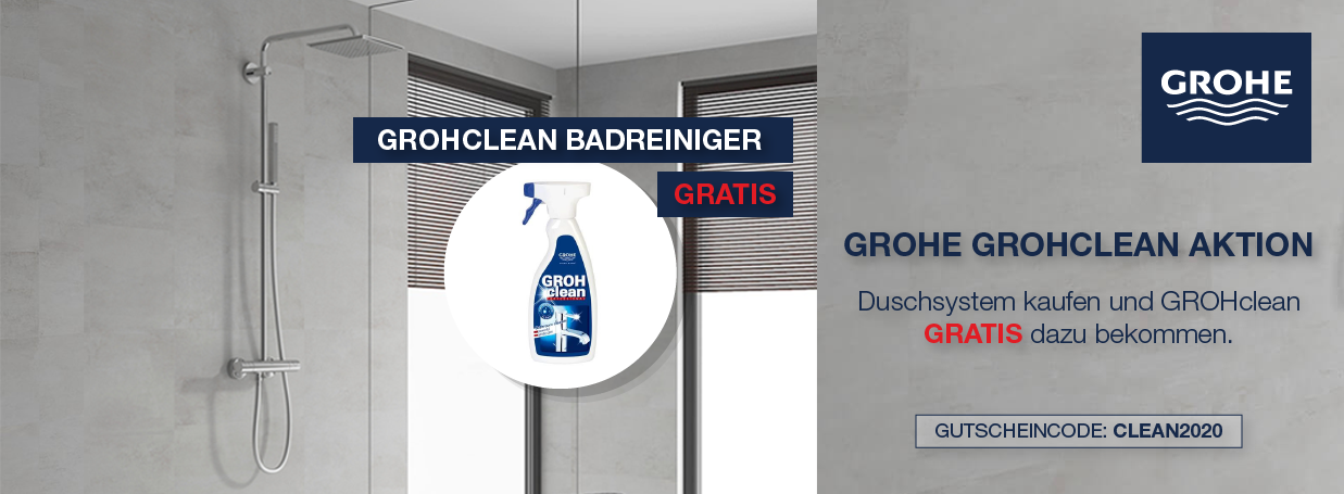 GROHE GROHclean gratis bei Aktion bei xTWOstore