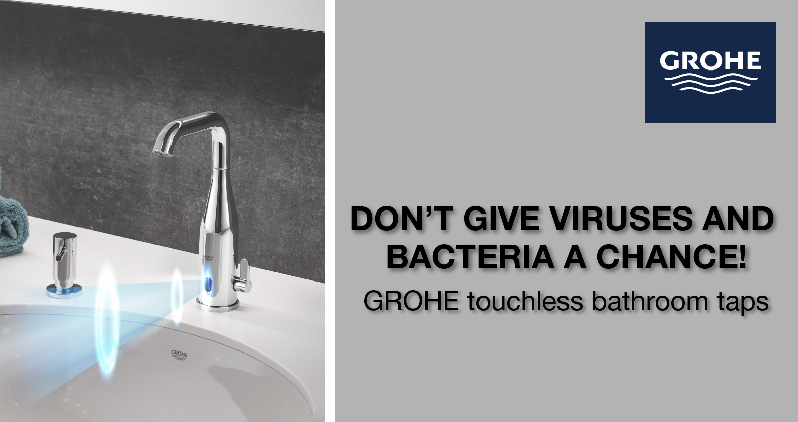 Discover GROHE Touchless Taps at xTWOstore