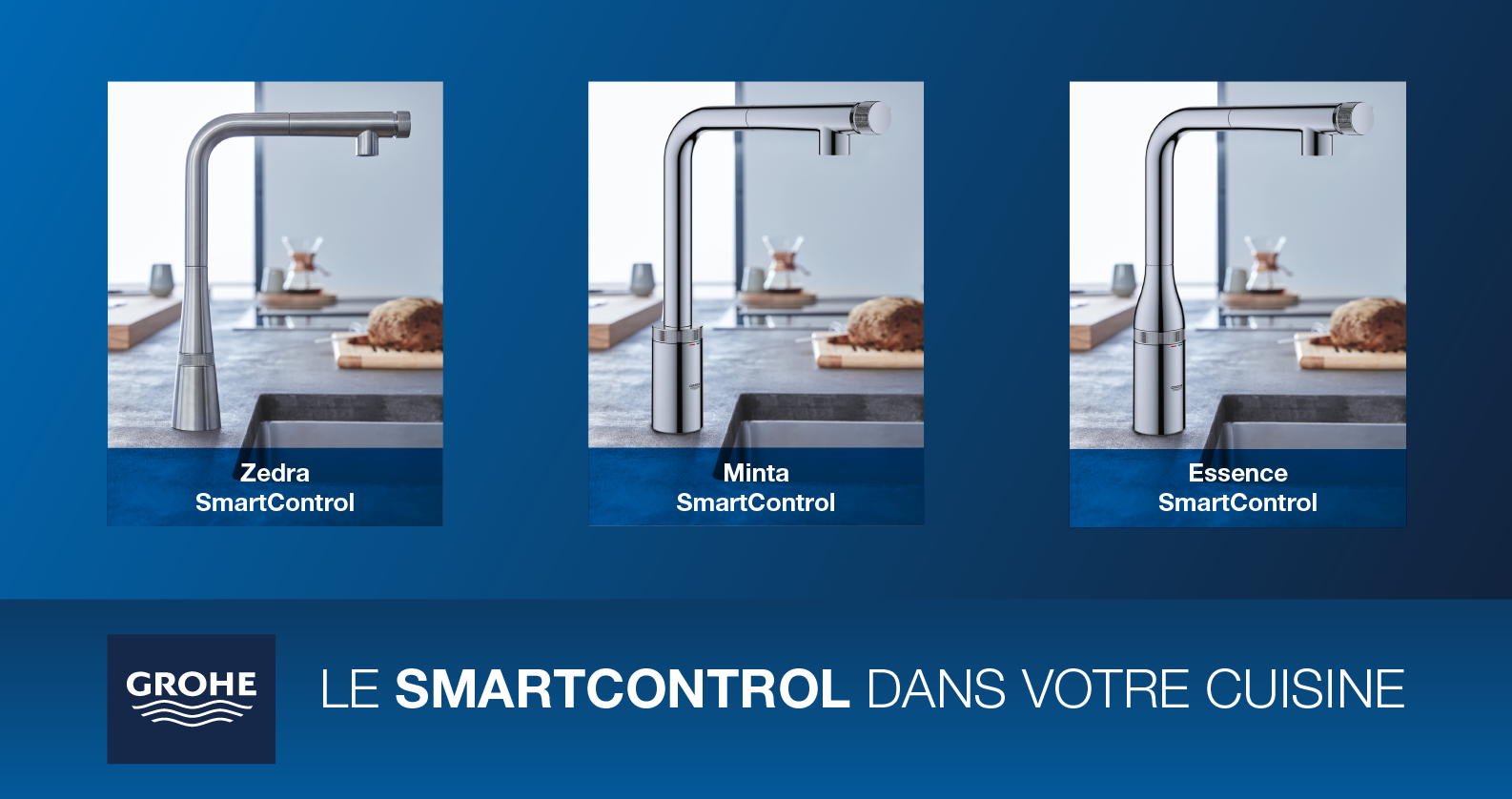 GROHE Mitigeurs de cuisine SmartControl chez xTWOstore GROHE Mitigeurs de cuisine SmartControl
