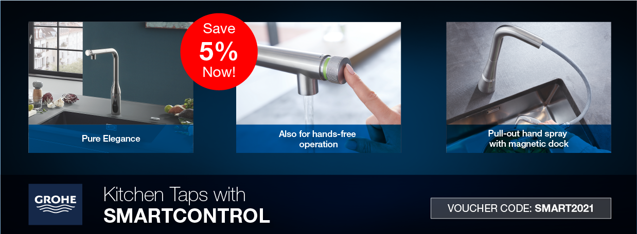 GROHE Kitchen Taps with SmartControl at xTWOstore GROHE Kitchen Taps with SmartControl