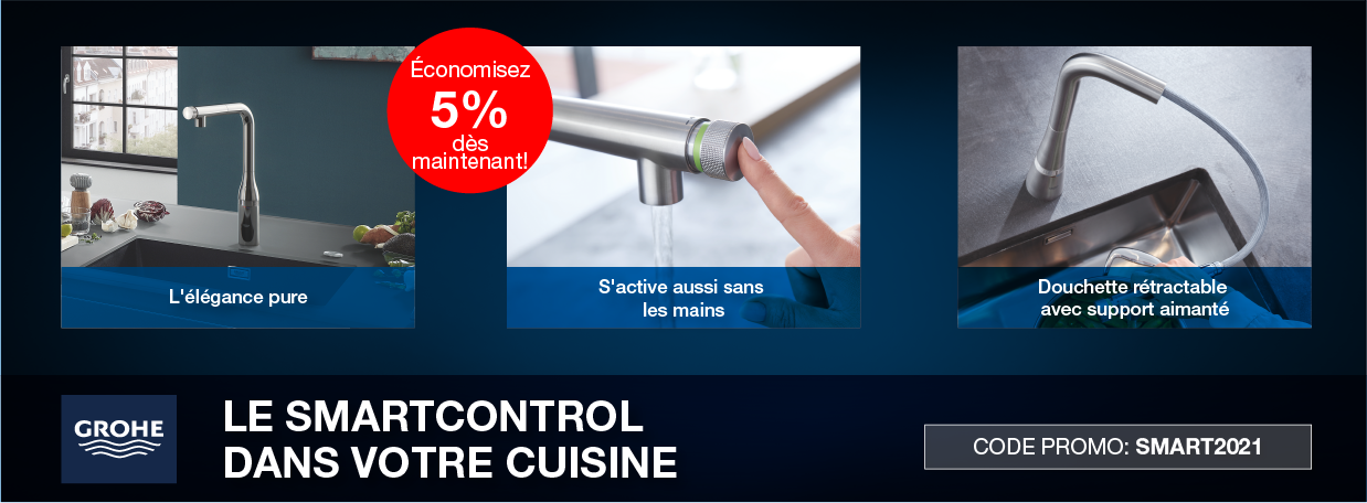 GROHE Mitigeurs de cuisine SmartControl chez xTWOstore GROHE Mitigeurs de cuisine SmartControl