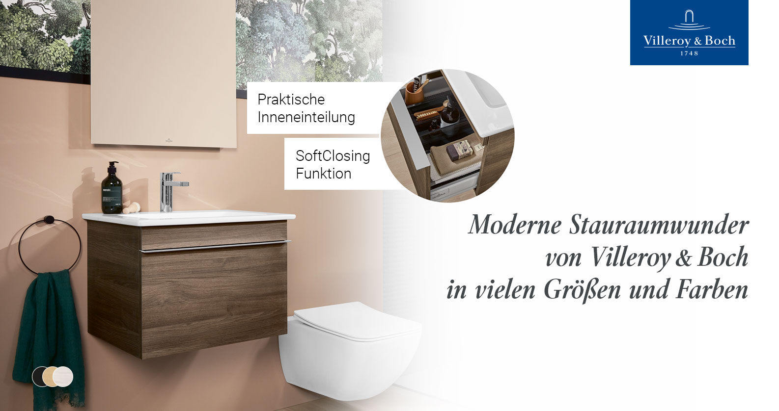 Villeroy & Boch Badmöbel bei xTWOstore Villeroy & Boch Badmöbel bei xTWOstore