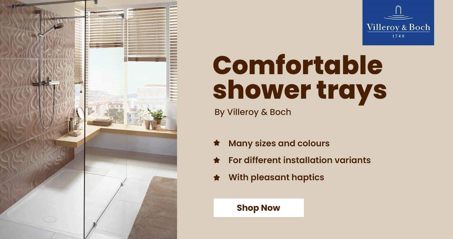 Villeroy & Boch Shower Trays | xTWOstore