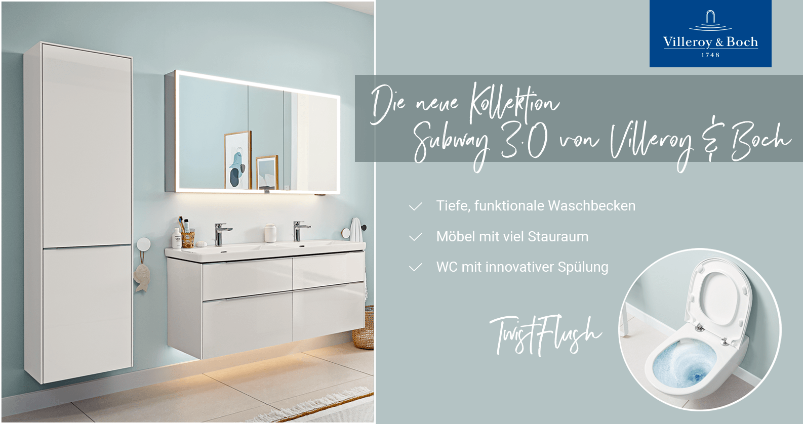 Villeroy & Boch Subway 3.0 bei xTWOstore Villeroy & Boch Subway 3.0 bei xTWOstore
