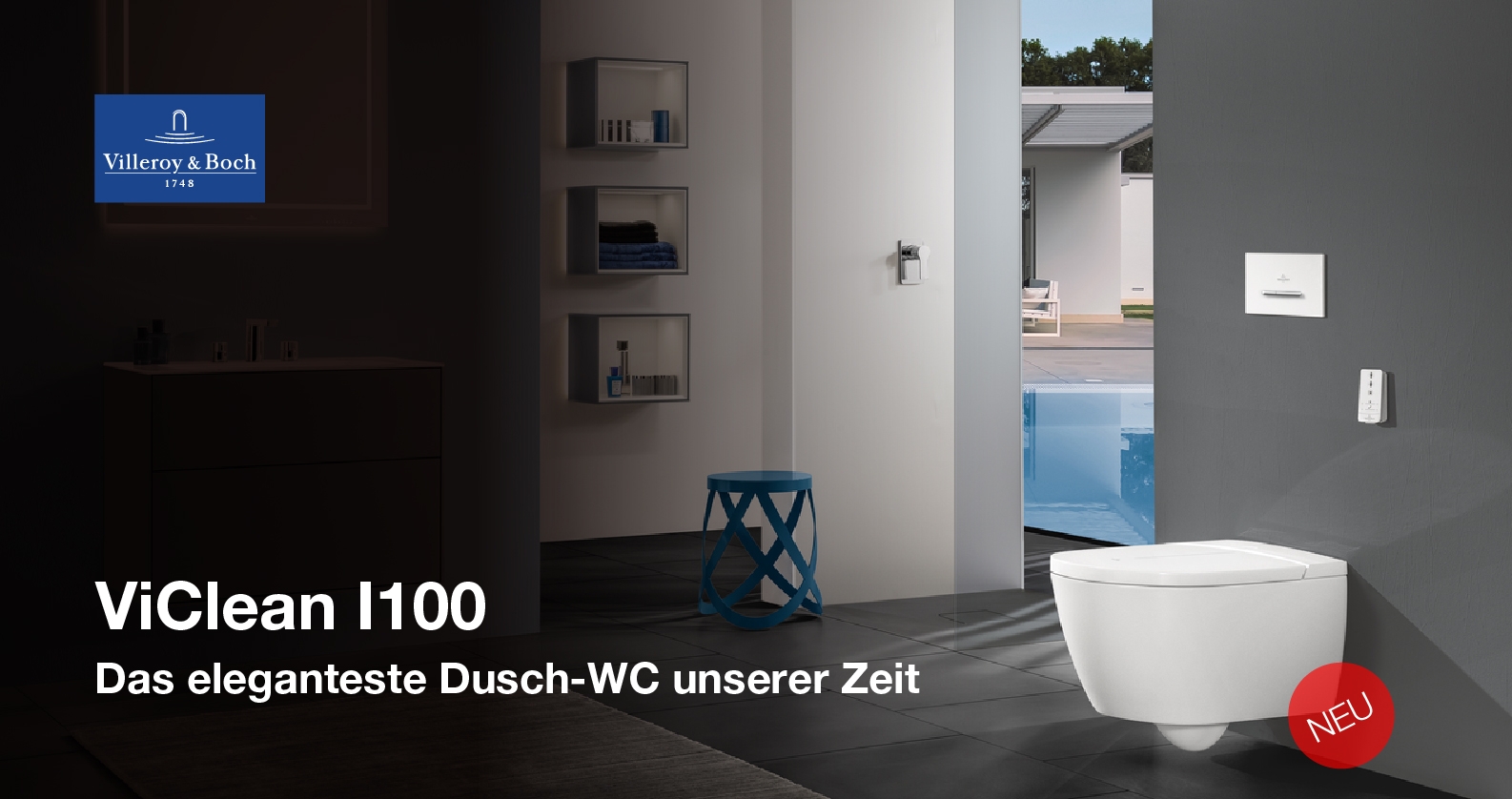 Villeroy & Boch ViClean Dusch-WC Villeroy & Boch ViClean Dusch-WC