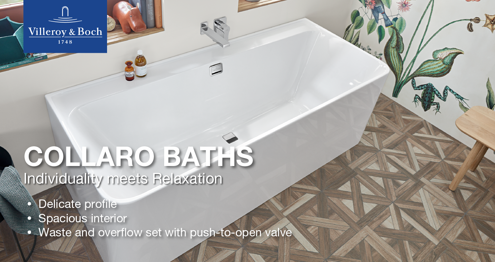 Villeroy & Boch Collaro Bathtubs at xTWOstore Villeroy & Boch Collaror Bathtubs