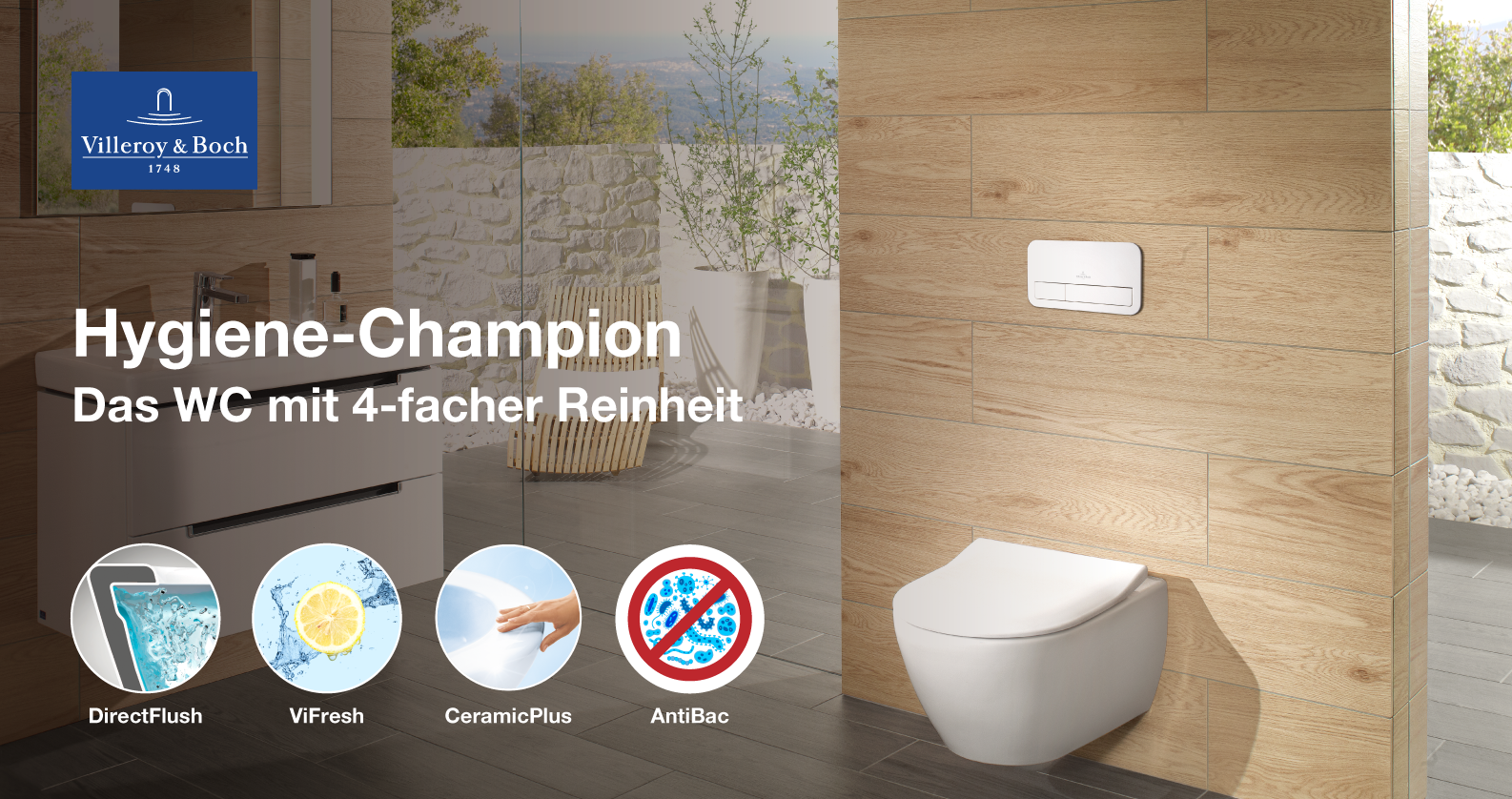 Villeroy & Boch Hygiene-Champion bei xTWO Villeroy & Boch Hygiene-Champion