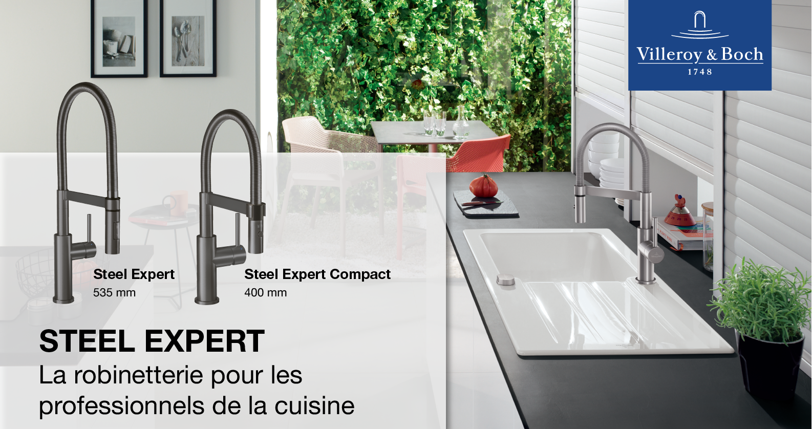 Villeroy & Boch Steel Expert chez xTWOstore Villeroy & Boch Steel Expert chez xTWOstore