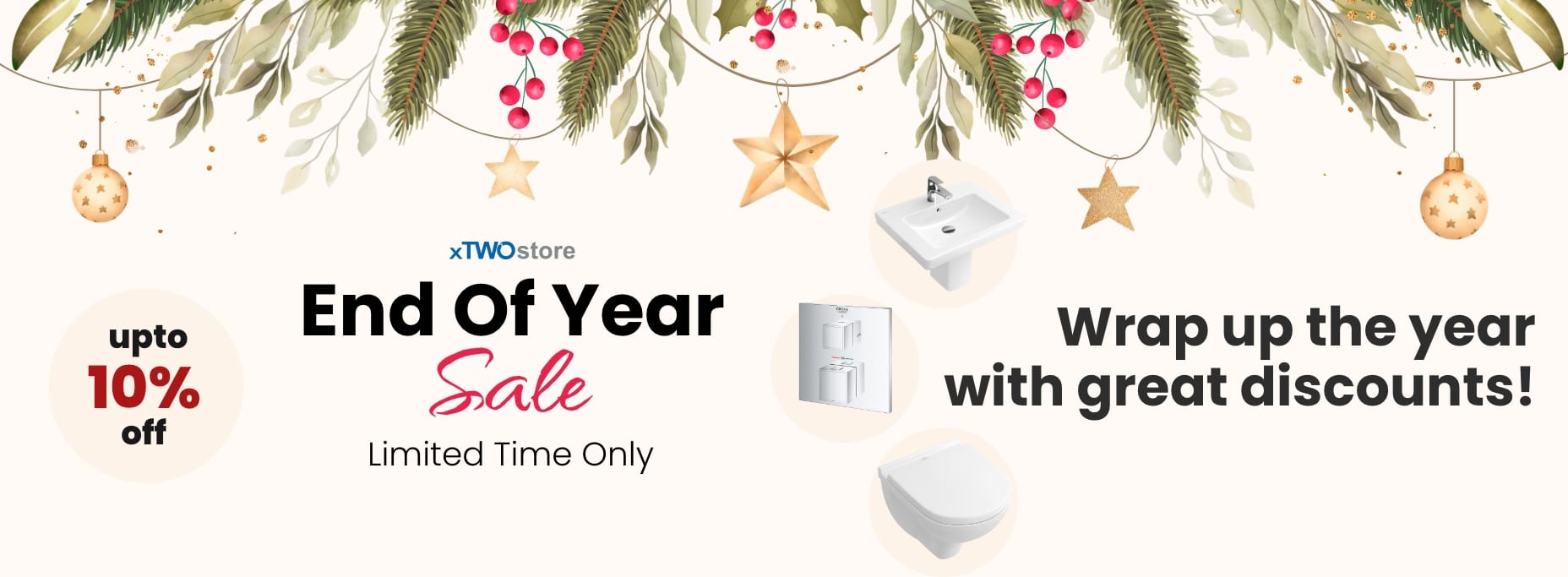 Year End Sale  at xTWOstore
