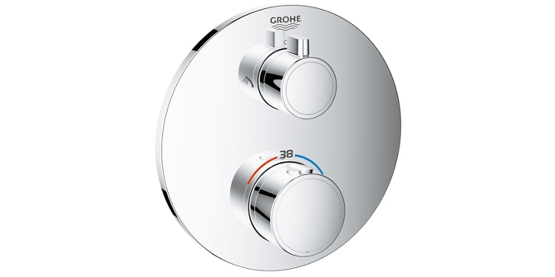 GROHE Thermostat Grohtherm rund